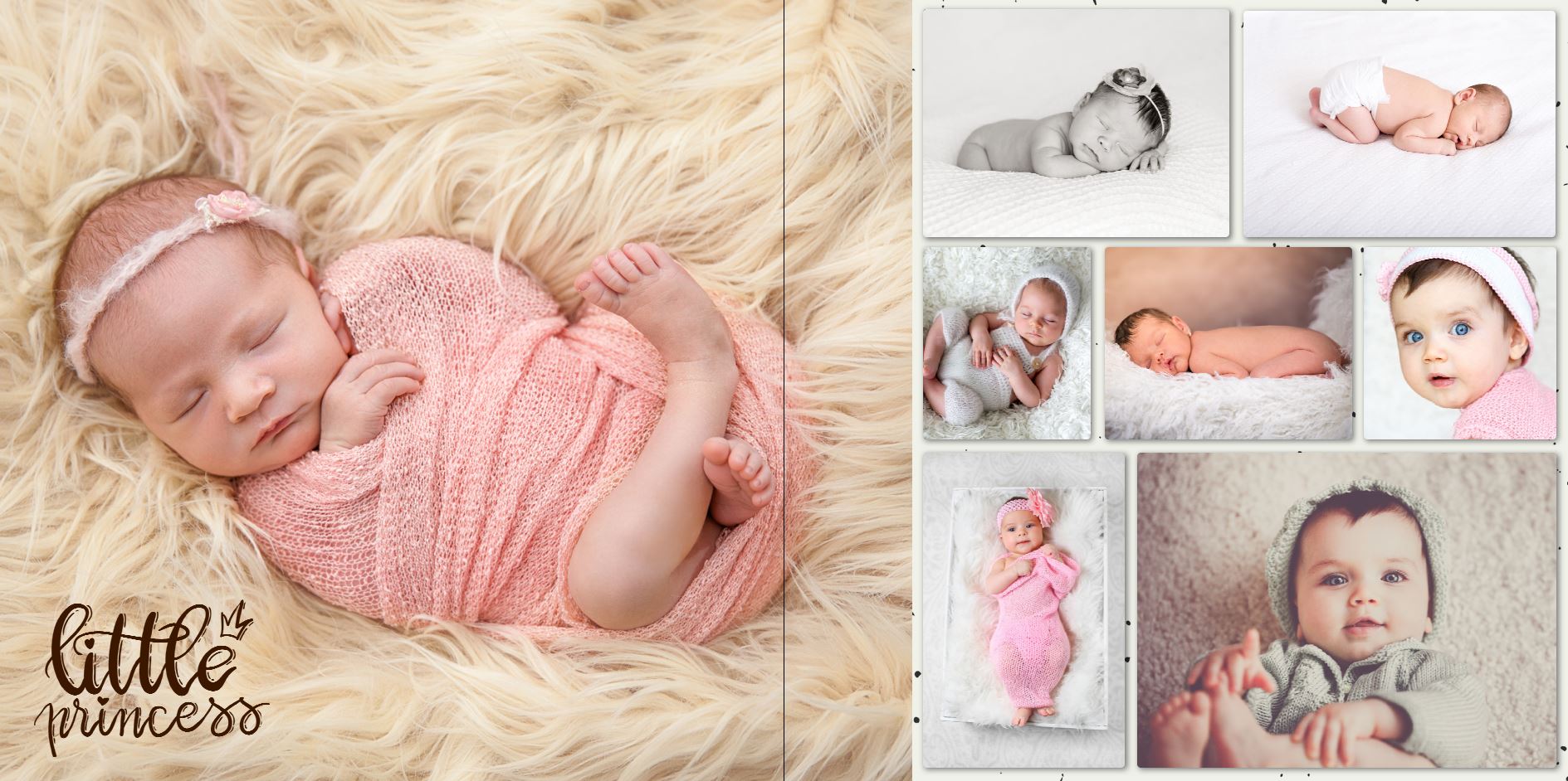Photo Book - Our Baby Girl square 10-11