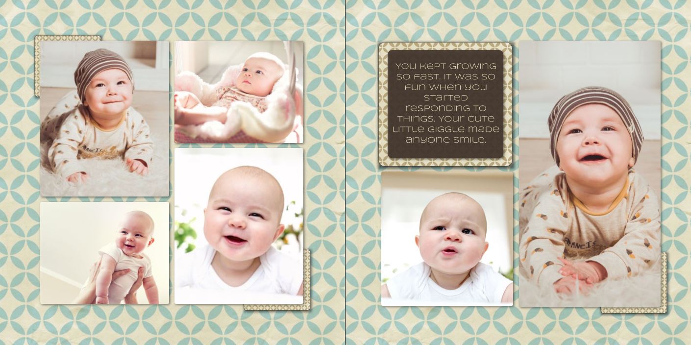 Photo Book - Our Baby Boy square 14-15