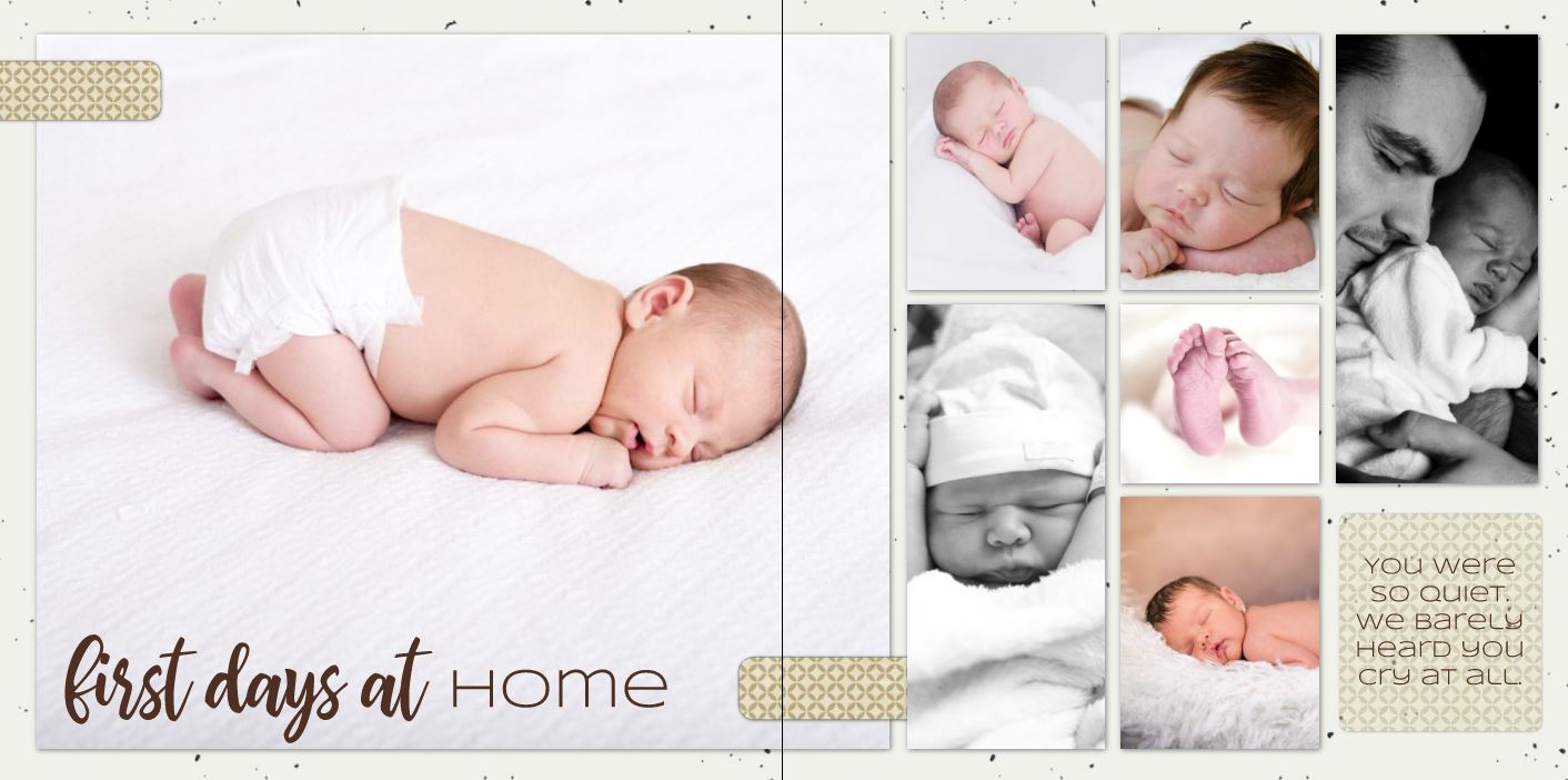 Photo Book - Our Baby Boy square 4-5