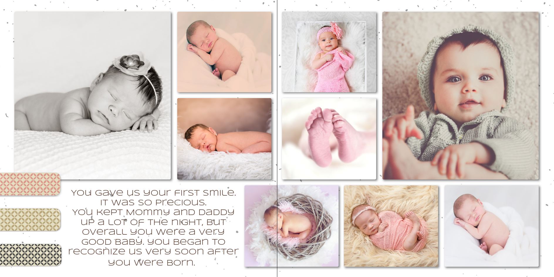 Photo Book - Our Baby Girl square 8-9