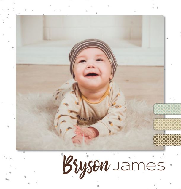 Photo Book - Our Baby Boy square Front