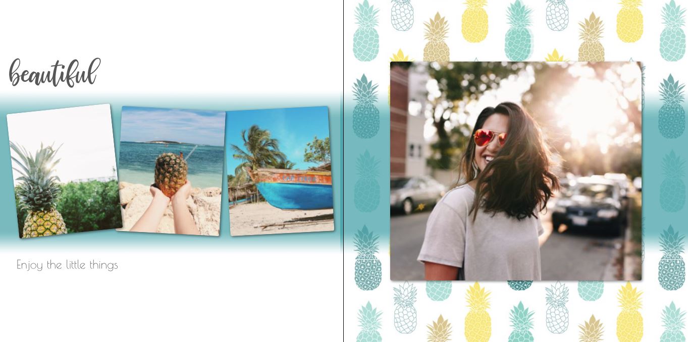 Photo Book - Pineapple Summer square 18-19
