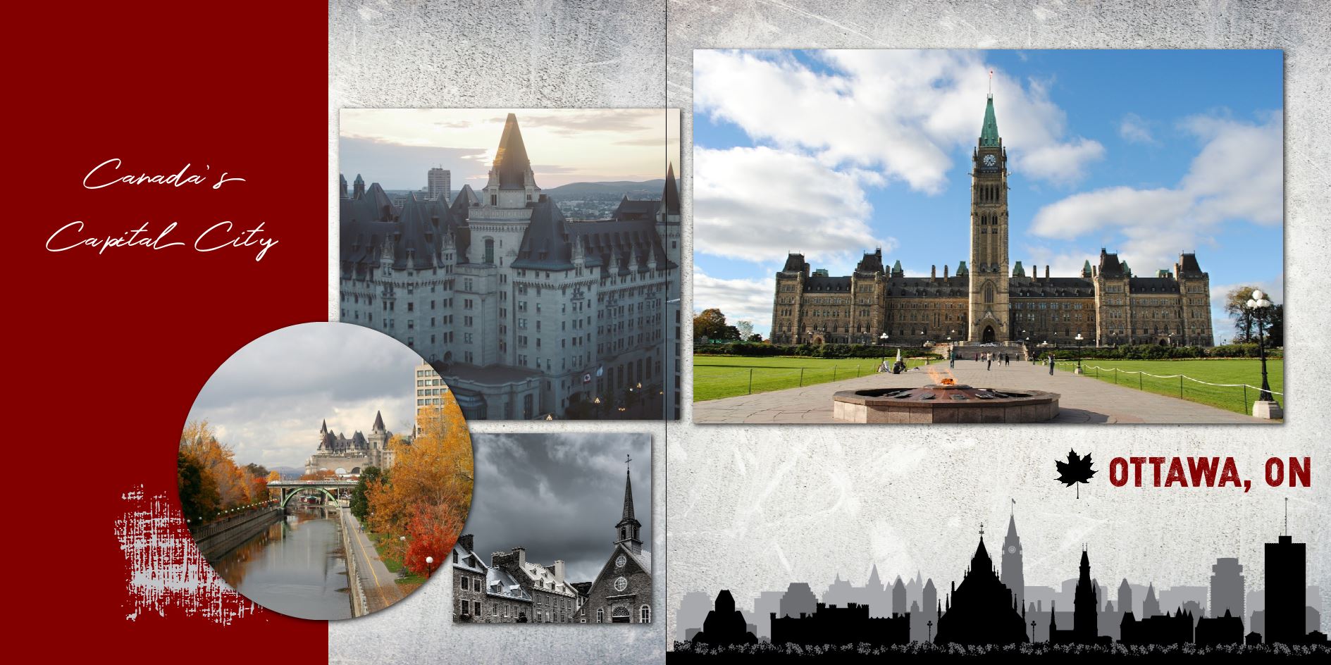 Photo Book - Travel Around Canada square 18-19