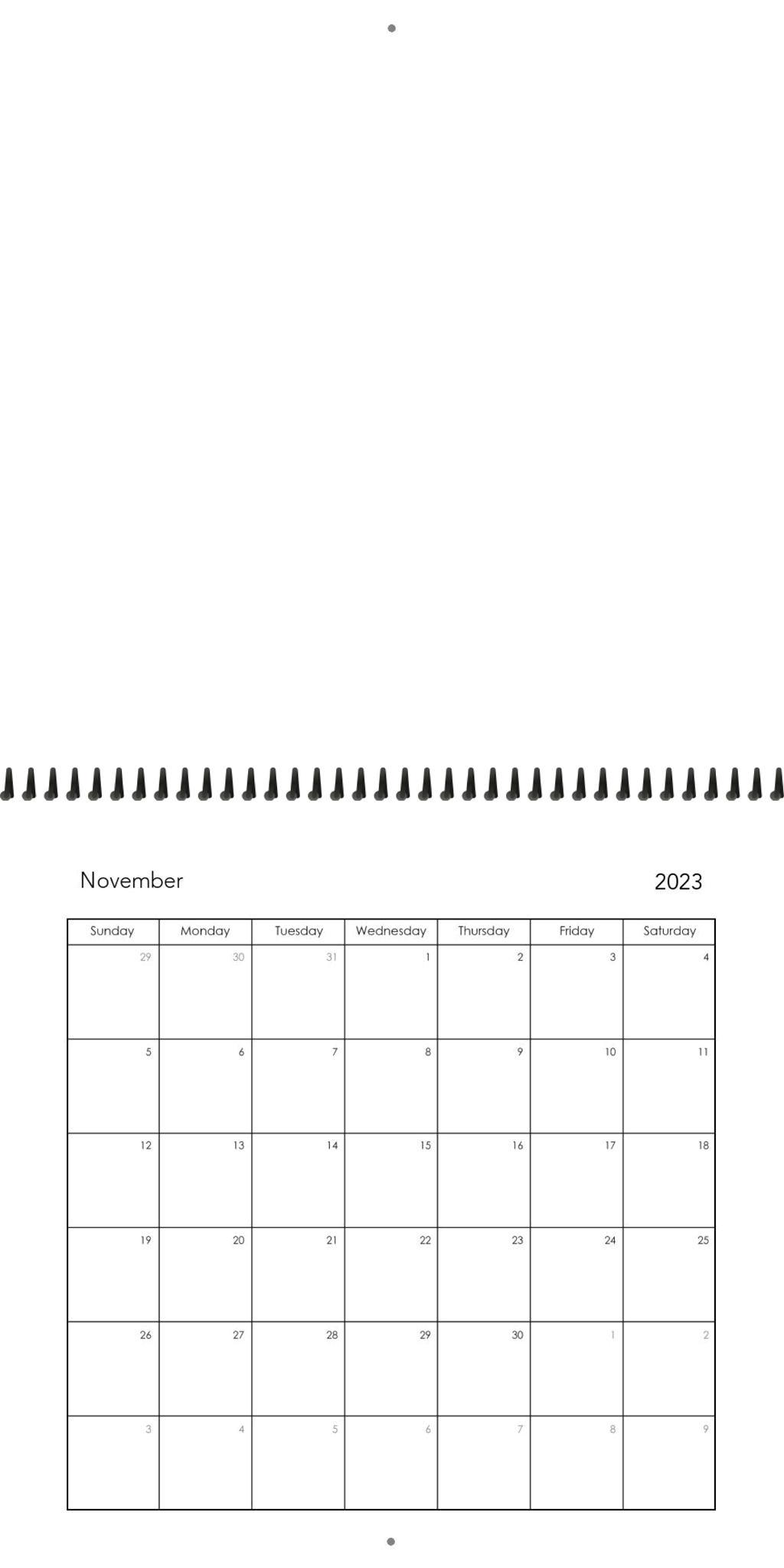Wall Calendar Blank Calendar 12x12 11