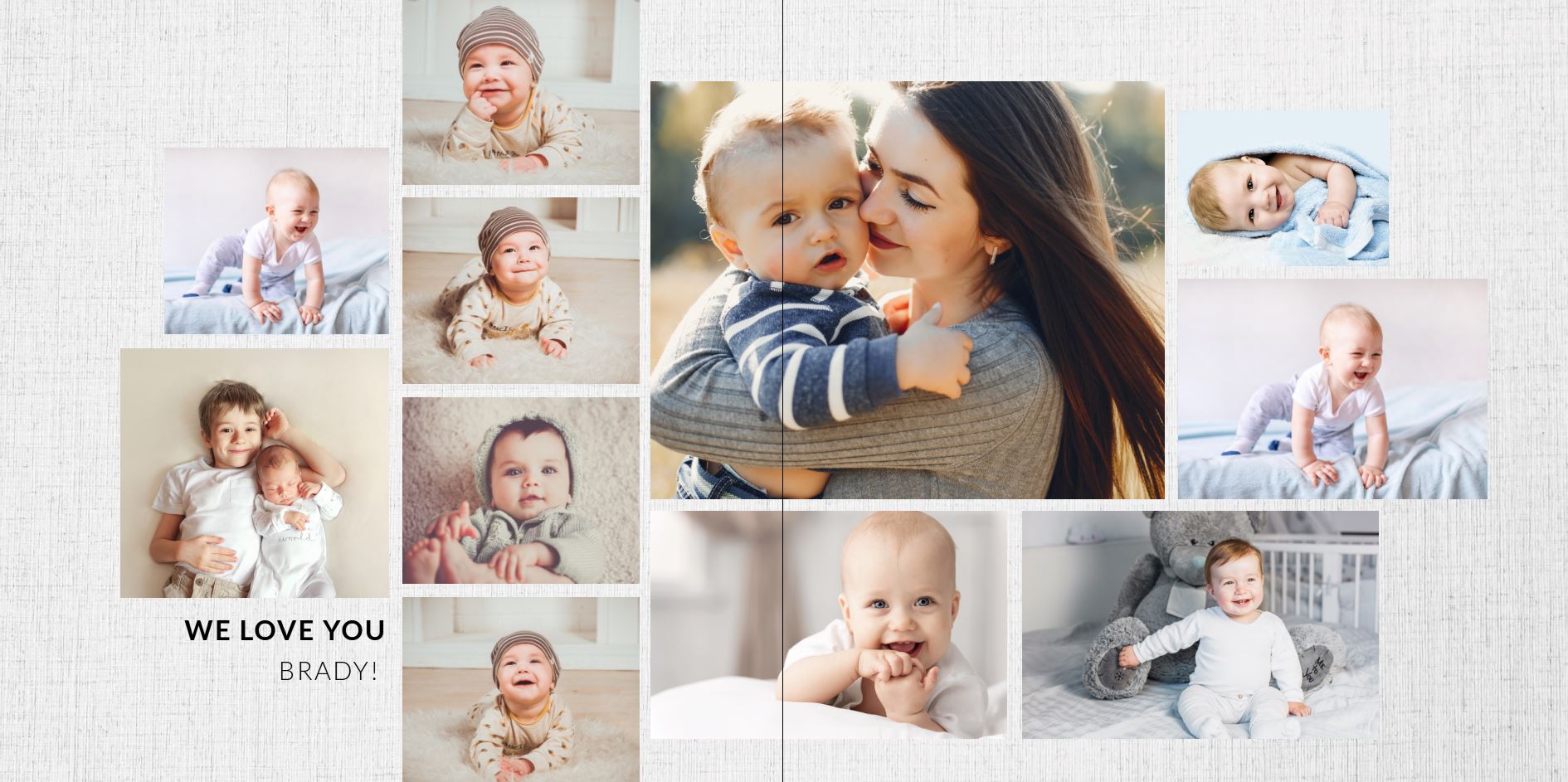 Photo Book - Simple Baby square 10-11