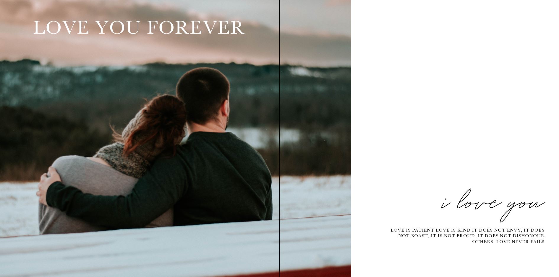 Photo Book - Love Story square 18-19