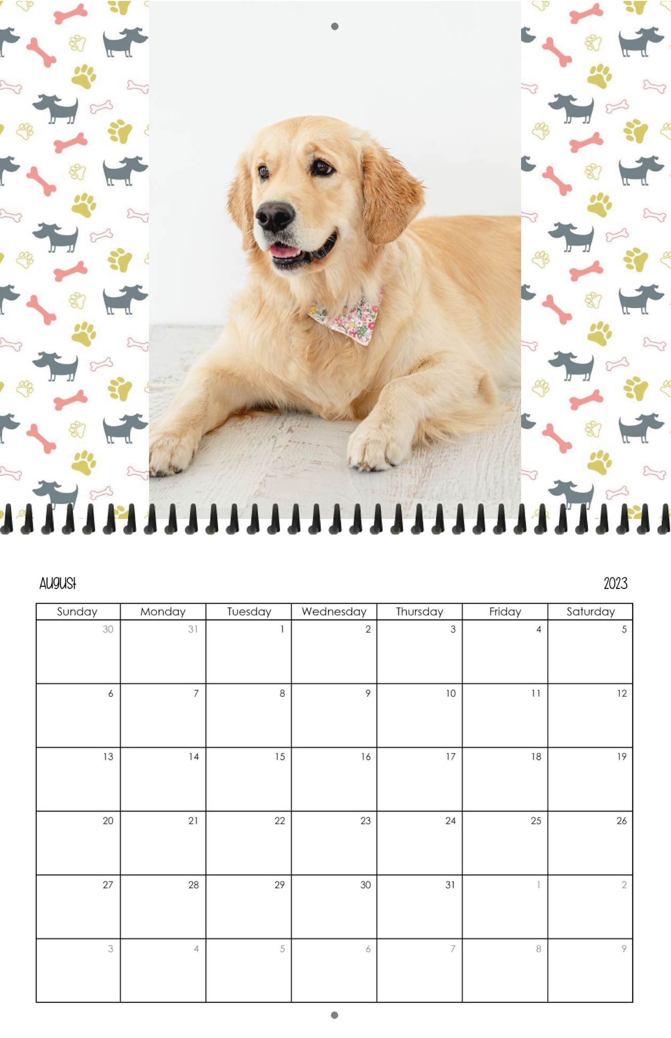 Wall Calendar Pet Pals 11x8.5 08