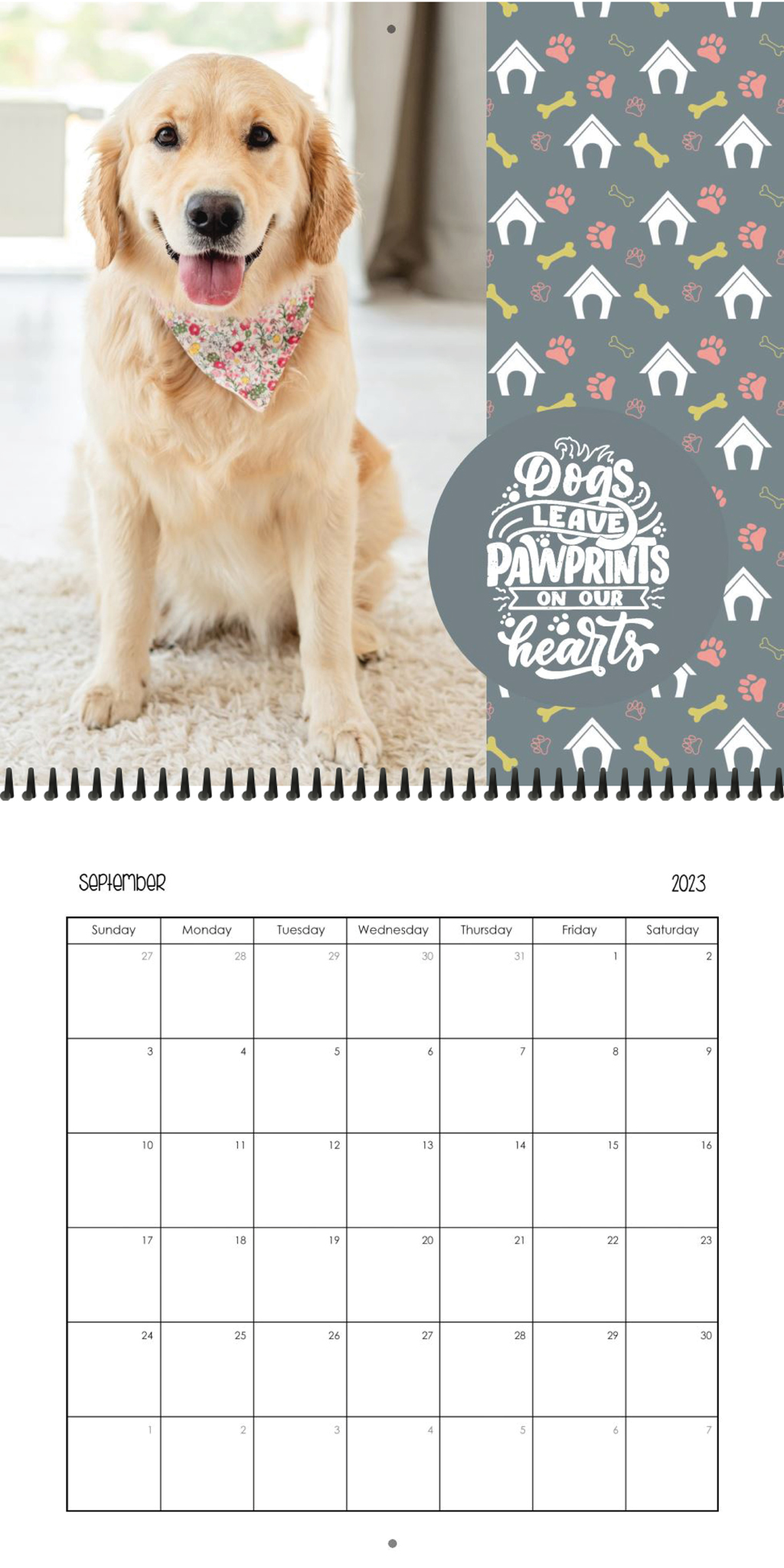 Wall Calendar Pet Pals 12x12 09