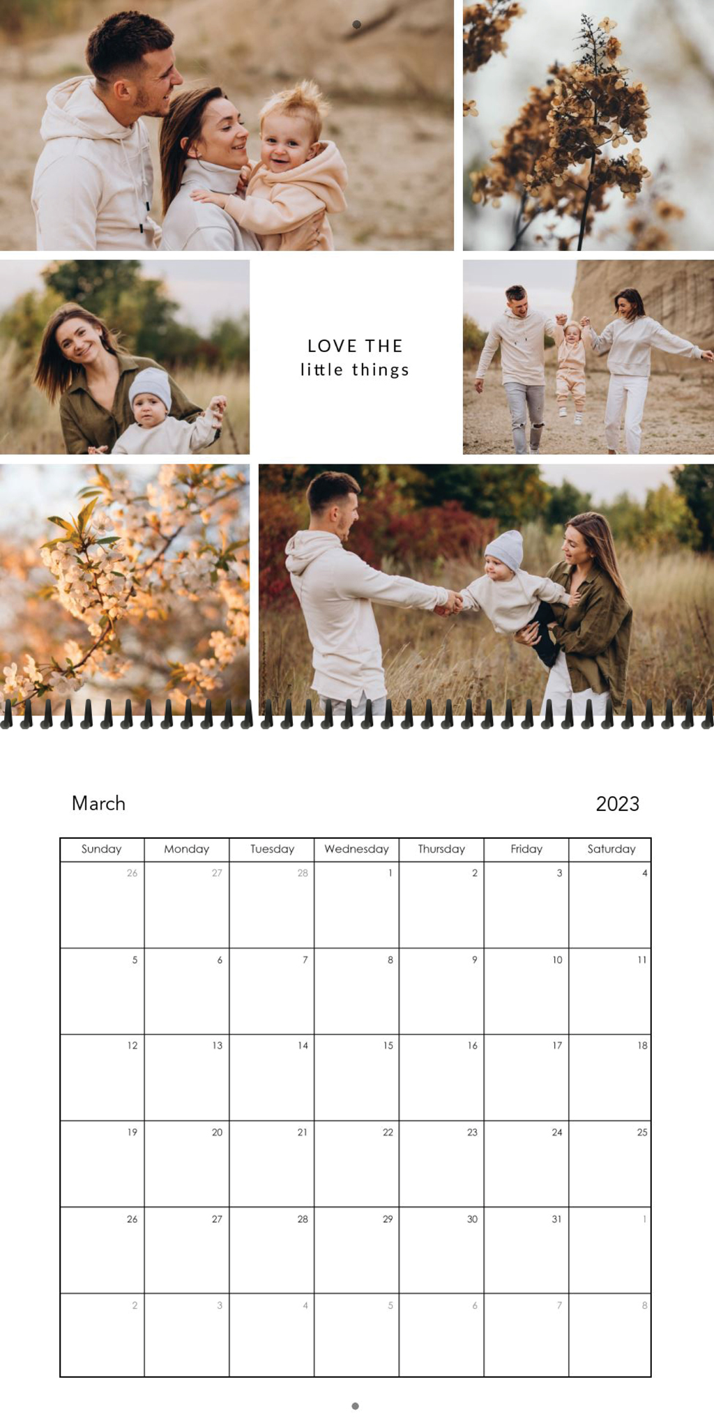 Wall Calendar Square Quotes 12x12 03