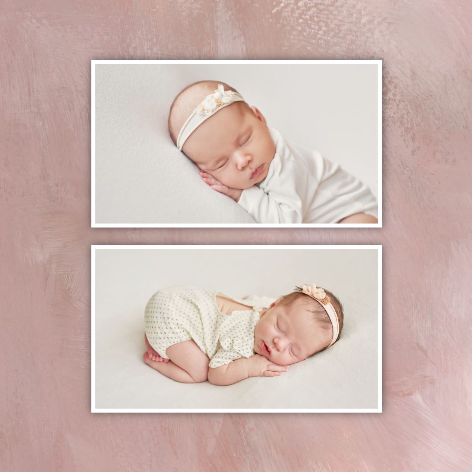 Photo Card - Blush Baby square2
